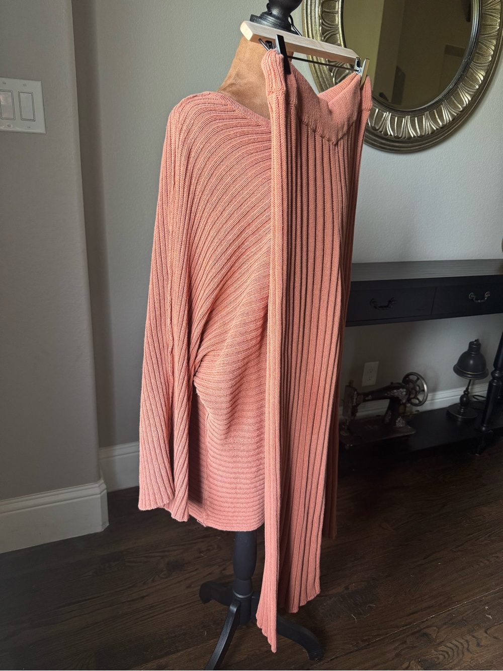 Women's Ribbed Knit set in Dusty Peach